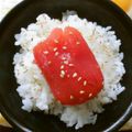 花時計咲いた's cooksnap of when they made 簡単♪明太蒸しごはん☆.