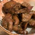 sava1125's cooksnap of when they made 冷凍保存で作り置き！鶏レバーの味噌煮込み.