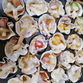 さーパパ's cooksnap of when they made たこ焼き器de♪しゅうまいの皮ピザ～♥❤.