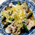 Marmo's cooksnap of when they made No2608茄子と豚の冷しゃぶネギソース.