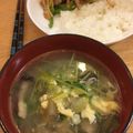 クック26PAK7☆'s cooksnap of when they made ニラたっぷり中華スープ.