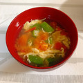 なつてんちゃん's cooksnap of when they made おくらと卵のとろとろスープ♪.