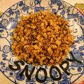 かっち８'s cooksnap of when they made 高野豆腐とレンコンの甘辛そぼろ丼.