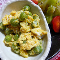 ＴＯＭＯＷＡＴ's cooksnap of when they made えんどう豆のたまごとじ.