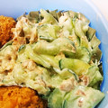 カメリア22's cooksnap of when they made 簡単！美味しい！きゅうりとツナの和え物.