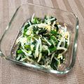 toshi♫'s cooksnap of when they made ♣もやしとほうれん草のナムル♣.