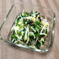 toshi♫'s cooksnap of when they made ♣もやしとほうれん草のナムル♣.