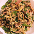 まいまいまいちん's cooksnap of when they made 簡単！オクラとスパムの玉子炒め☆.