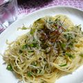 ＴＯＭＯＷＡＴ's cooksnap of when they made じゃこと細ネギの冷製パスタ.
