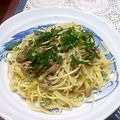 こたろうらぶ's cooksnap of when they made 大葉とミョウガの冷製パスタ.