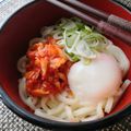 NAGANO久留米's cooksnap of when they made 簡単！キムチ釜玉うどん♪.