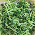 クック78R779☆'s cooksnap of when they made レンジで簡単！豆苗のごま和え.