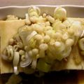 maruru-nn's cooksnap of when they made 夜食にも★ぶっかけうどんみたいな温奴★.