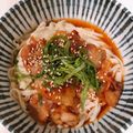 ♡maixxtm♡'s cooksnap of when they made 冷やし肉うどん♬.