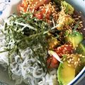 武士魂's cooksnap of when they made トロ〜リ香ばし☆まぐろアボカド.
