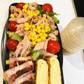 TAIkid's cooksnap of when they made 簡単♪ごまだれ サラダうどんのお弁当♪.
