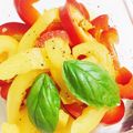 seacomet's cooksnap of when they made さっぱり美味しい♡パプリカのマリネ.