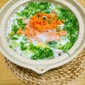 サイレントサイリン's cooksnap of when they made さっぱり親子雑炊みくり風.