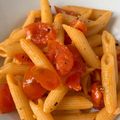和風ツナマヨ's cooksnap of when they made テレビで見たミニトマトのパスタ.