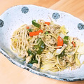 桜月❀咲良mommy's cooksnap of when they made 和風カレー焼きそば.