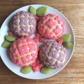 みぃっこ☆'s cooksnap of when they made メロンパンdeコッタ・紫陽花.