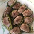 chihirola's cooksnap of when they made ピーマンの肉詰め.