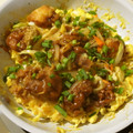 OregonLife's cooksnap of when they made 鶏の唐揚げ残りで美味しい卵とじ.