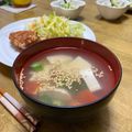 ゆいランラン's cooksnap of when they made オクラとトマトの冷製スープ.