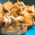かぴーな's cooksnap of when they made 豆腐と鶏ひき肉の巾着煮.