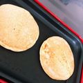 nagi0821's cooksnap of when they made 分厚いふわふわ豆腐ホットケーキ◆ヘルシー.
