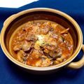 お料理ニャロメ's cooksnap of when they made 鶏モモ肉としめじのトマト煮込み.