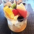 マールマル's cooksnap of when they made 超カンタン★おうちでプリンアラモード.