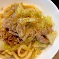 ばたみそーぱん☆'s cooksnap of when they made コク旨っ♪にんにく醤油焼うどん.