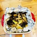きゃんらいと's cooksnap of when they made 霜降りひらたけの簡単ホイル焼き.