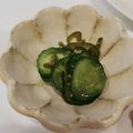 クックG55PTT☆'s cooksnap of when they made きゅうり・ピーマンの酢の物♪.