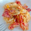 ＨirokＯ's cooksnap of when they made 糖質0麺で簡単こってりカルボナーラ☆.