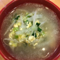 ちはるき27's cooksnap of when they made 白菜ともやしの中華スープ.