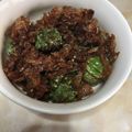 Elfaria's cooksnap of when they made ひしの南蛮の鰹節炒め.