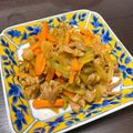 mimo27's cooksnap of when they made 牛肉のカレー醤油野菜炒め.