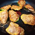 mayumayun's cooksnap of when they made 普通だと思ってた、家のピーマンの肉詰め.