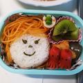 よしゆか62's cooksnap of when they made 簡単★幼稚園お弁当 スパゲティ頭の女の子.