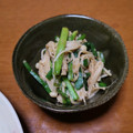 モコナもどき's cooksnap of when they made レンジで簡単！ニラとえのきのごま酢和え.