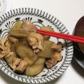hotom's cooksnap of when they made とりもも大根と牛蒡の煮物.