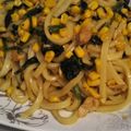 あおむしねこ's cooksnap of when they made １０分で！ツナとほうれん草の焼うどん！.