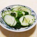 ぱふ♪'s cooksnap of when they made 味付け昆布茶のみ♡きゅうりの浅漬け.