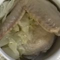 ma___111's cooksnap of when they made 鶏手羽元とキャベツの簡単♩生姜入りスープ.
