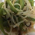 ぴょんきち♫'s cooksnap of when they made 簡単★洗い物0！ピーマン&もやしのナムル.