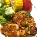きらら15's cooksnap of when they made ■鶏肉と玉ねぎのオイスター黒酢炒め■.