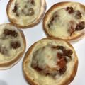 yukiusa23's cooksnap of when they made 簡単一品✿ぎょうざの皮で納豆キムチピザ♪.