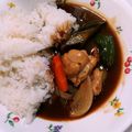 クック105KEH☆'s cooksnap of when they made 20分で♡夏野菜とチキンのトマトカレー.